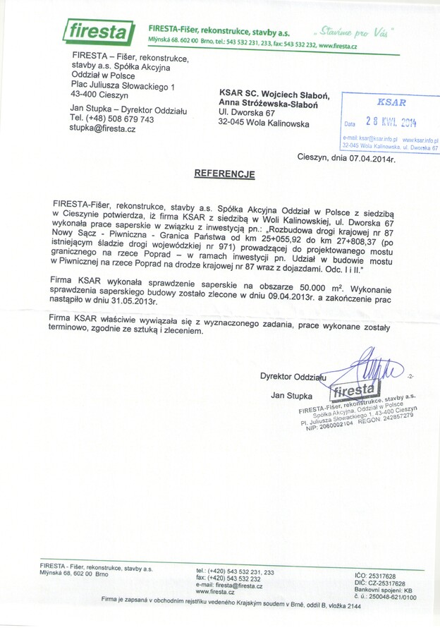referencja