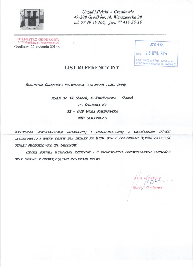 referencja