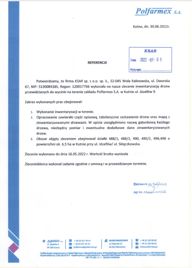 referencja polfarmex